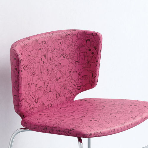 Tessuto da tappezzeria - BEGUILED - Design Tex  - con animali / in poliestere / in poliuretano