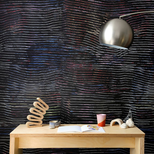 Rivestimento murale per interni - RAKE   - Design Tex  - in poliestere / in cellulosa / non tessuto
