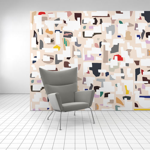 Rivestimento murale per interni - RESURFACING   - Design Tex  - in poliestere / in cellulosa / con motivo stampato