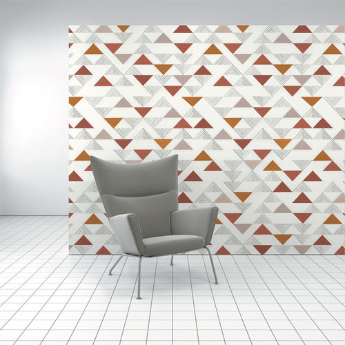 Rivestimento murale per interni - HESTER - Design Tex  - in poliestere / in cellulosa / con motivo stampato