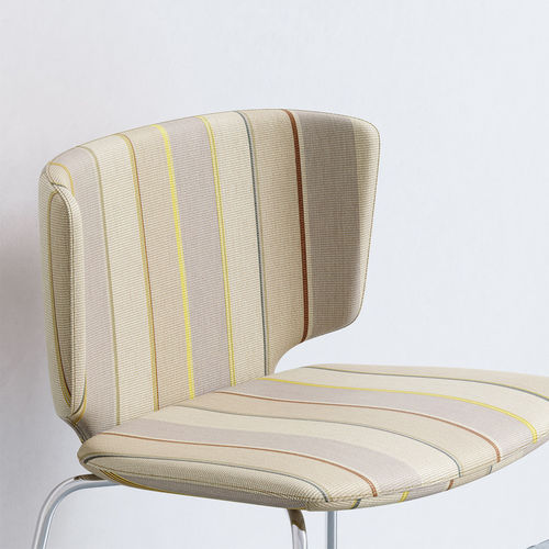 Tessuto da tappezzeria - THE THAMES - Design Tex  - a righe / in poliestere / in acrilico