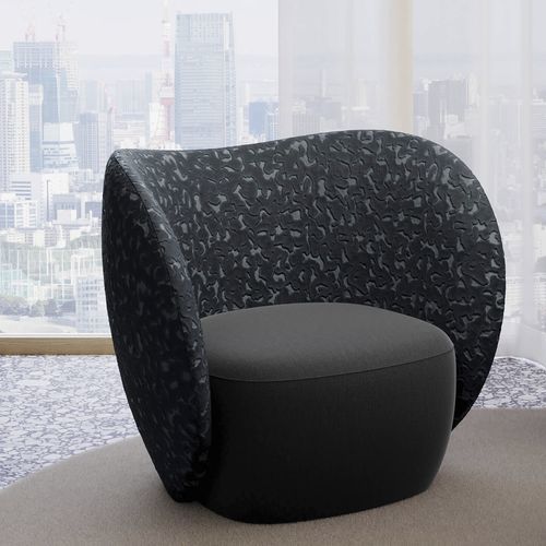 Tessuto da tappezzeria - PUFFER - Design Tex  - con motivi naturali / in poliestere / in PET