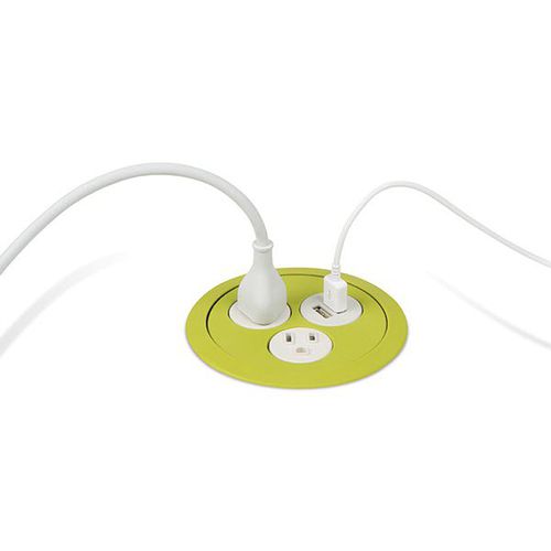 Presa di corrente - PCS73 - Doug Mockett & Co. - USB / tripla / da incasso