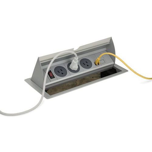 Presa informatica - PCS21/M - Doug Mockett & Co. - di corrente / multipla / da incasso