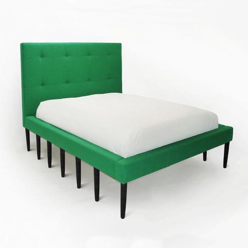 Letto matrimoniale - MILLI - Duffy London - design originale / imbottito / in legno