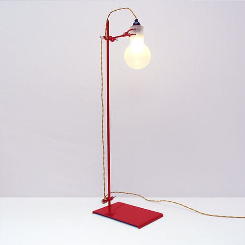 Lampada da terra - LAB - Duffy London - in acciaio con rivestimento a polvere / in Pyrex® / contemporanea