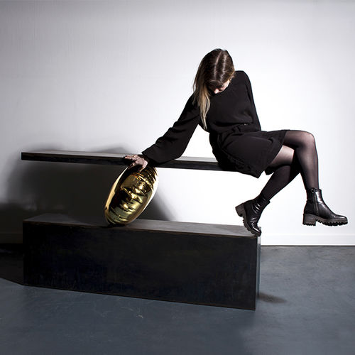 Consolle contemporanea - Collapse - Duffy London - in acciaio inossidabile / con supporto in acciaio / con supporto in composito