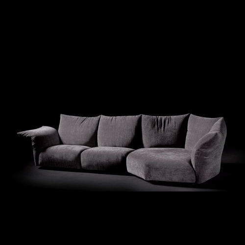 Divano modulare - STANDARD - edra - contemporaneo / in tessuto / con braccioli