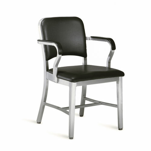 Sedia contemporanea - NAVY® : 1001 - emeco - in alluminio / per uso residenziale / con braccioli