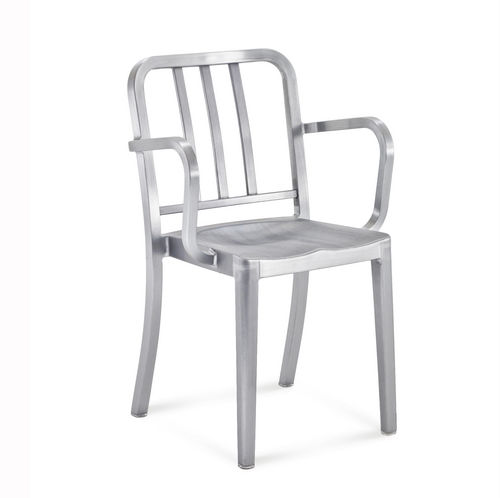 Sedia contemporanea - HERITAGE : HER A  - emeco - in metallo / in alluminio / impilabile