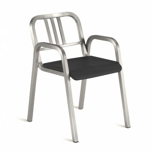 Sedia contemporanea - NINE-O : NIN0 3A - emeco - in alluminio / per uso residenziale / con braccioli