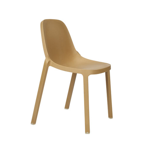 Sedia da ristorante contemporanea - BROOM : BROOM NATURAL - emeco - in polipropilene / impilabile / di Philippe Starck