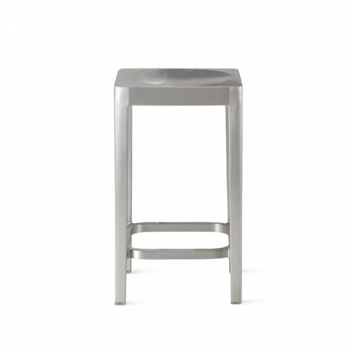 Sgabello da bar contemporaneo - STOL 24 - emeco - in alluminio / di Philippe Starck