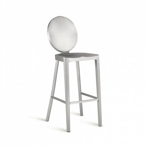 Sgabello da bar contemporaneo - KONG : KONGBAR 30  - emeco - in alluminio / contract / di Philippe Starck