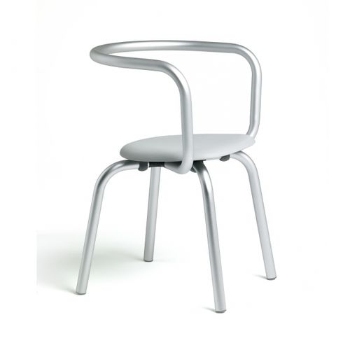 Sedia contemporanea - PARRISH - emeco - in alluminio / per uso residenziale / con braccioli