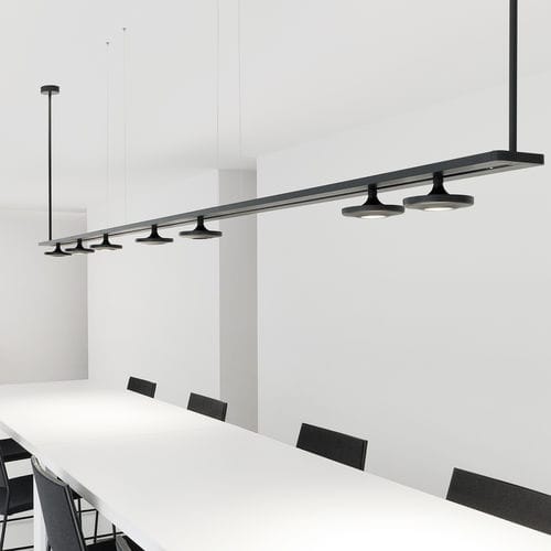 Luce a sospensione - BUTTON : T-3305 / T-3306 / T-3307 - ESTILUZ - LED / lineare / rettangolare