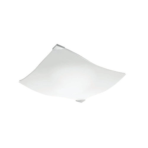 Plafoniera contemporanea - BENT : T-2752l T - ESTILUZ - quadrata / in vetro / LED