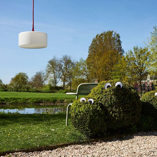 Lampada a sospensione - THIERRY LE SWINGER - Fatboy the original - in polietilene ad alta densità HDPE / contemporanea / senza fili