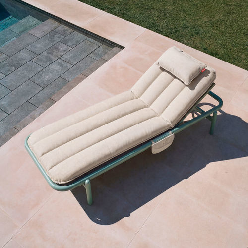 Dormeuse Retro - SUNBUN - Fatboy the original - in tessuto / in alluminio / con supporto in alluminio