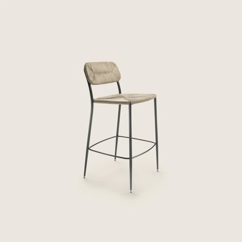 Sgabello da bar design minimalista - FIRST STEPS - FLEXFORM - di carta / in fibra di cellulosa / con supporto in metallo