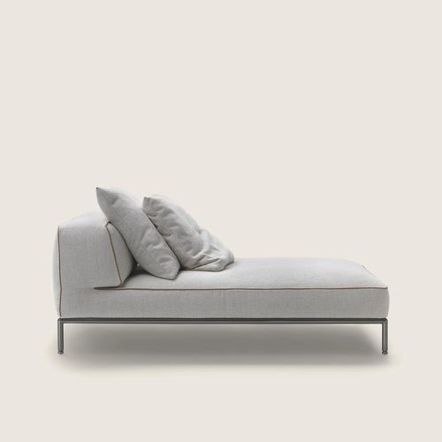Chaise longue contemporanea - PERRY UP - FLEXFORM - in tessuto / in schiuma di poliuretano / in pelle