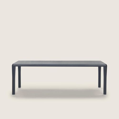 Tavolo da pranzo design minimalista - KOBO - FLEXFORM - in termoplastica / in metallo / impiallacciato in legno