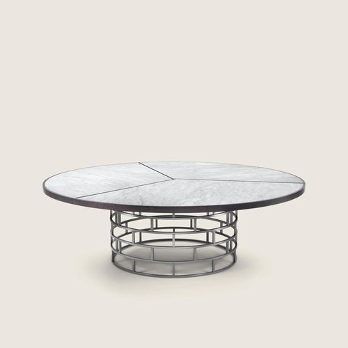 Tavolo da pranzo contemporaneo - CROWN - FLEXFORM - in termoplastica / in metallo / in frassino