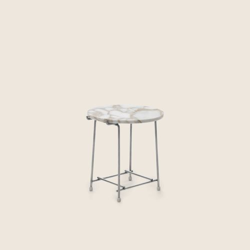 Tavolino basso impiallacciato in legno - ANY DAY - FLEXFORM - in rovere / in noce / in teak