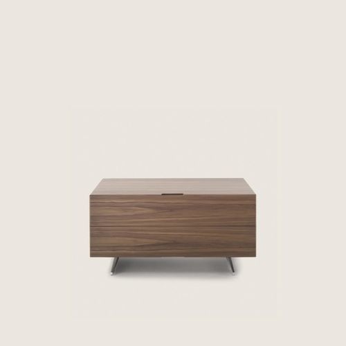 Comodino design minimalista - PIUMA - FLEXFORM - in rovere / in noce / impiallacciato in legno