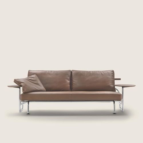 Divano contemporaneo - GINGER - FLEXFORM - da sala / in metallo / in tessuto