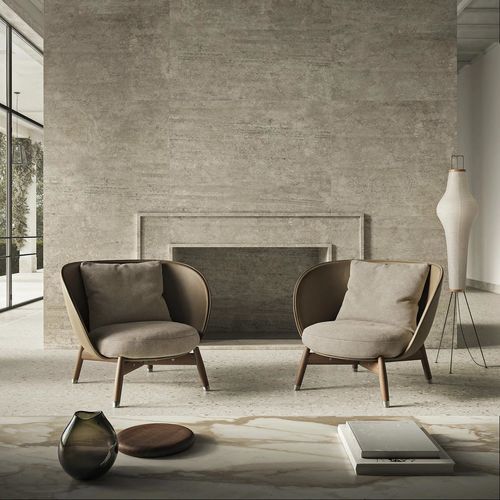 Poltrona contemporanea - ERI - FLEXFORM - in pelle / in schiuma di poliuretano / in tessuto