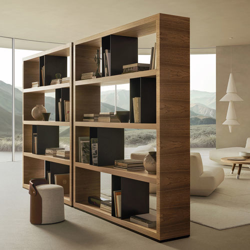 Libreria modulare - BRAIDENSE - FLEXFORM - a paravento / contemporanea / per biblioteca