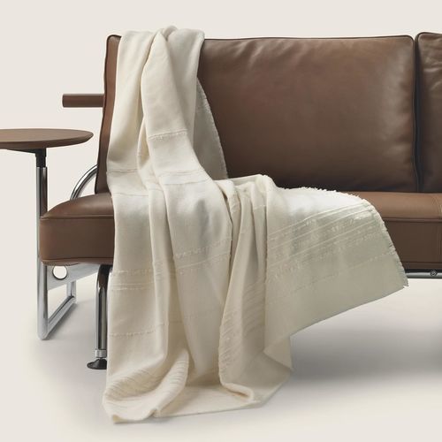 Plaid in seta - LINNEA - FLEXFORM - in lana / in lana d'alpaca / Made in Italy