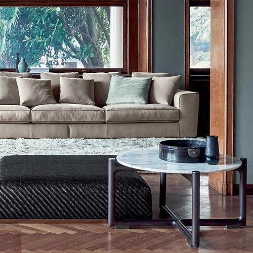 Ottomana contemporanea - CARMEN - FLEXFORM - in legno massiccio / in metallo / in termoplastica