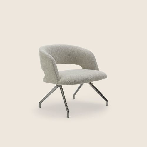 Poltrona contemporanea - ALMA - FLEXFORM - in pelle / in schiuma di poliuretano / in tessuto