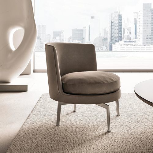 Poltrona contemporanea - FEEL GOOD - FLEXFORM - in pelle / in schiuma di poliuretano / in tessuto