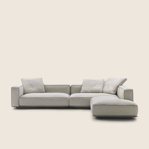 Divano modulare - GRANDEMARE - FLEXFORM - moderno / in piume / con braccioli