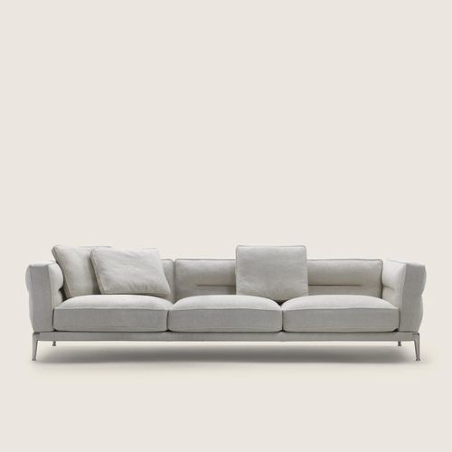 Divano modulare - ADDA - FLEXFORM - contemporaneo / in piume / sfoderabile