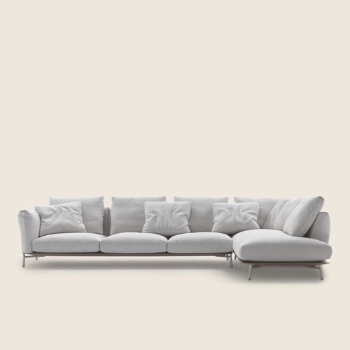 Divano modulare - AMBROEUS - FLEXFORM - contemporaneo / per interni / in tessuto