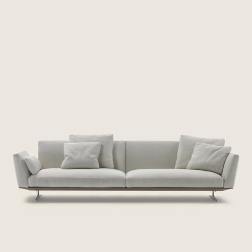 Divano modulare - EVERGREEN - FLEXFORM - moderno / per interni / in metallo