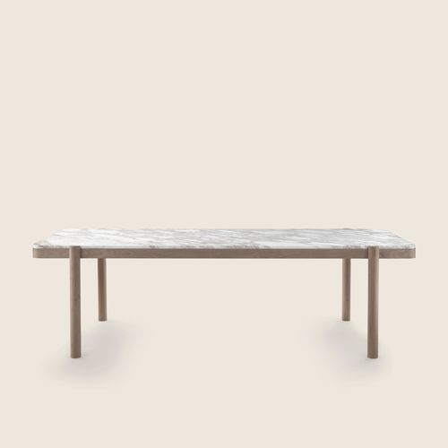 Tavolo da pranzo contemporaneo - GUSTAV - FLEXFORM - in legno massiccio / in noce / in frassino