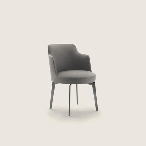 Sedia da pranzo moderna - HERA - FLEXFORM - da interno / polimerica / in tessuto