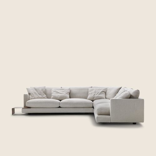 Divano modulare - LONG ISLAND 05 - FLEXFORM - moderno / in tessuto / in pelle