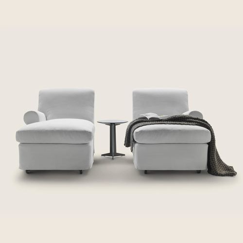 Dormeuse contemporanea - NONNAMARIA - FLEXFORM - in piume / in legno / in poliuretano
