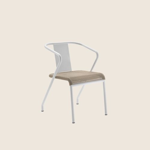 Sedia da pranzo contemporanea - CALIPSO CORD - FLEXFORM - per terrazza / per balcone / in PVC