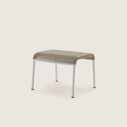 Ottomana design minimalista - CALIPSO - FLEXFORM - in polipropilene / in acciaio inossidabile / in corda