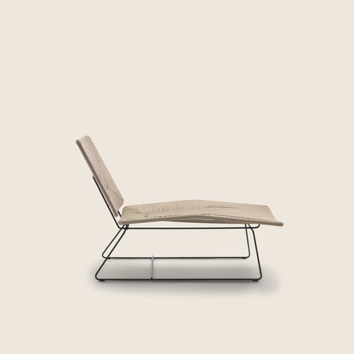 Dormeuse contemporanea - ECHOES - FLEXFORM - in polipropilene / in acciaio inossidabile / outdoor