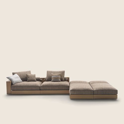 Divano modulare - HAMPTONS - FLEXFORM - contemporaneo / per esterni / in schiuma di poliuretano