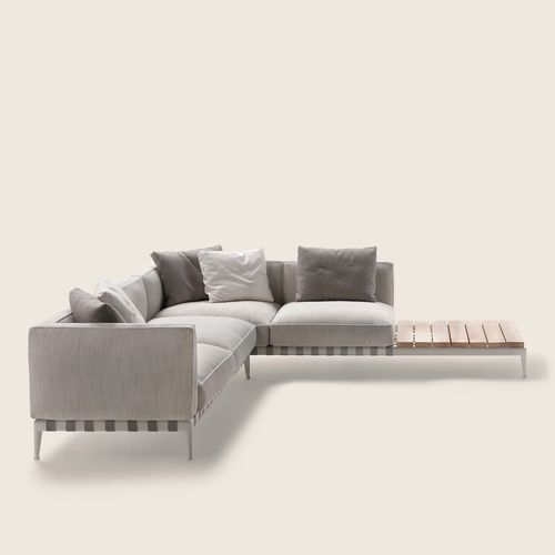 Divano modulare - ATLANTE - FLEXFORM - moderno / da esterno / in tessuto