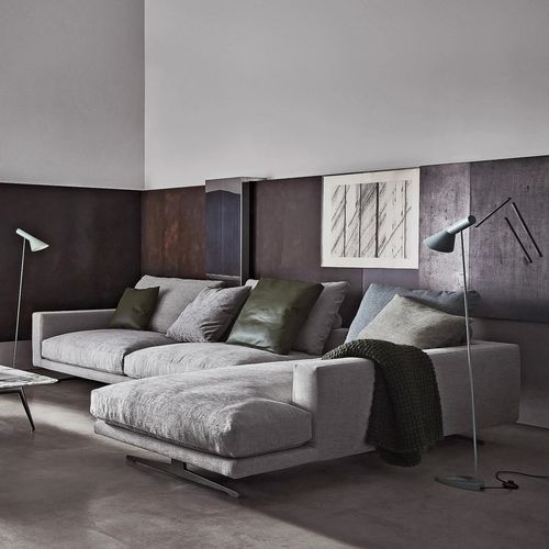 Divano contemporaneo - CAMPIELLO - FLEXFORM - per interni / in tessuto / in schiuma di poliuretano